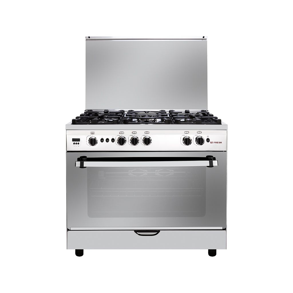 Cast 90cm Gas Range – Full Ignition, Fan, Digital Display – Model 17080