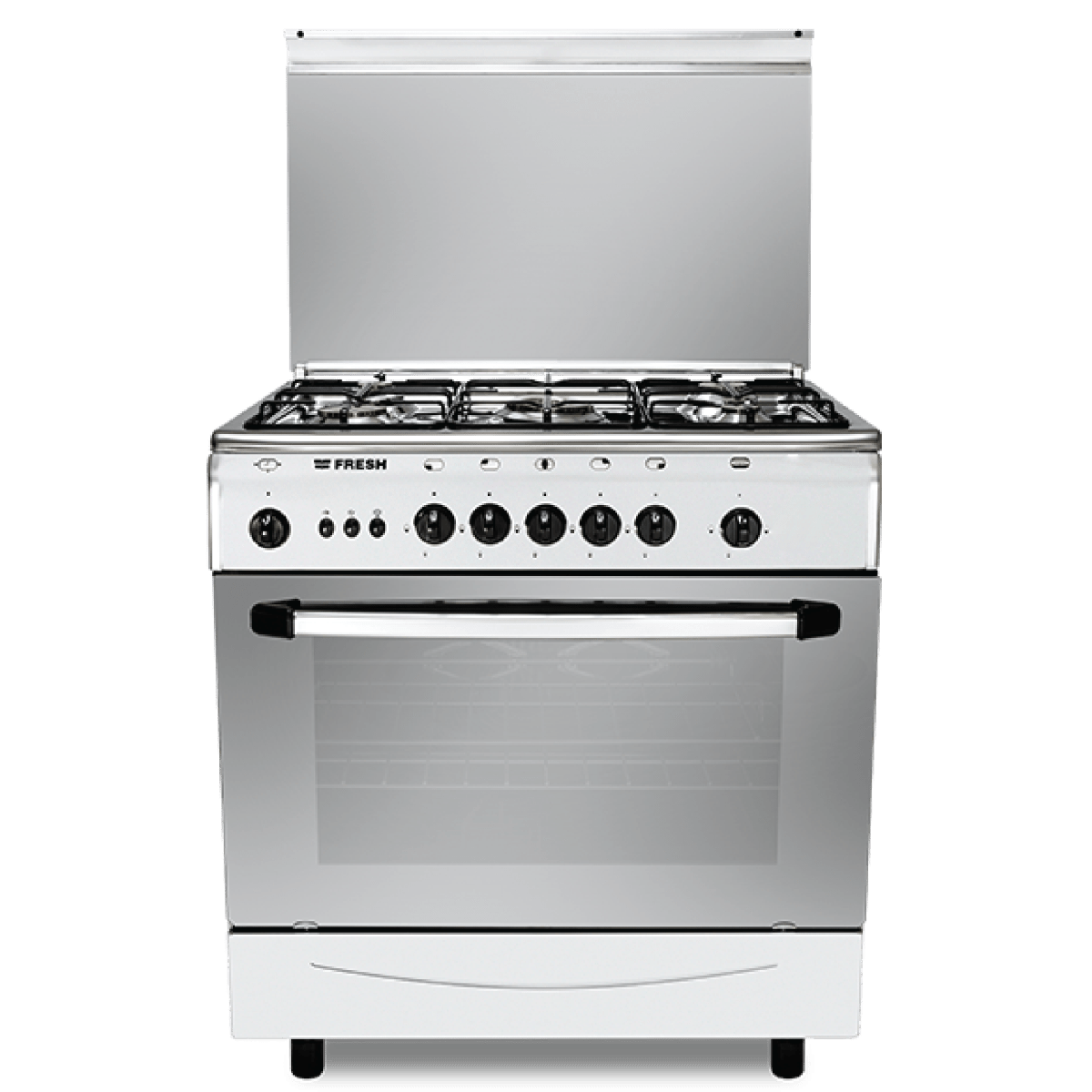 Fresh Forno 80cm Stainless Steel Gas Cooker (v-i-G-o-e 6608)