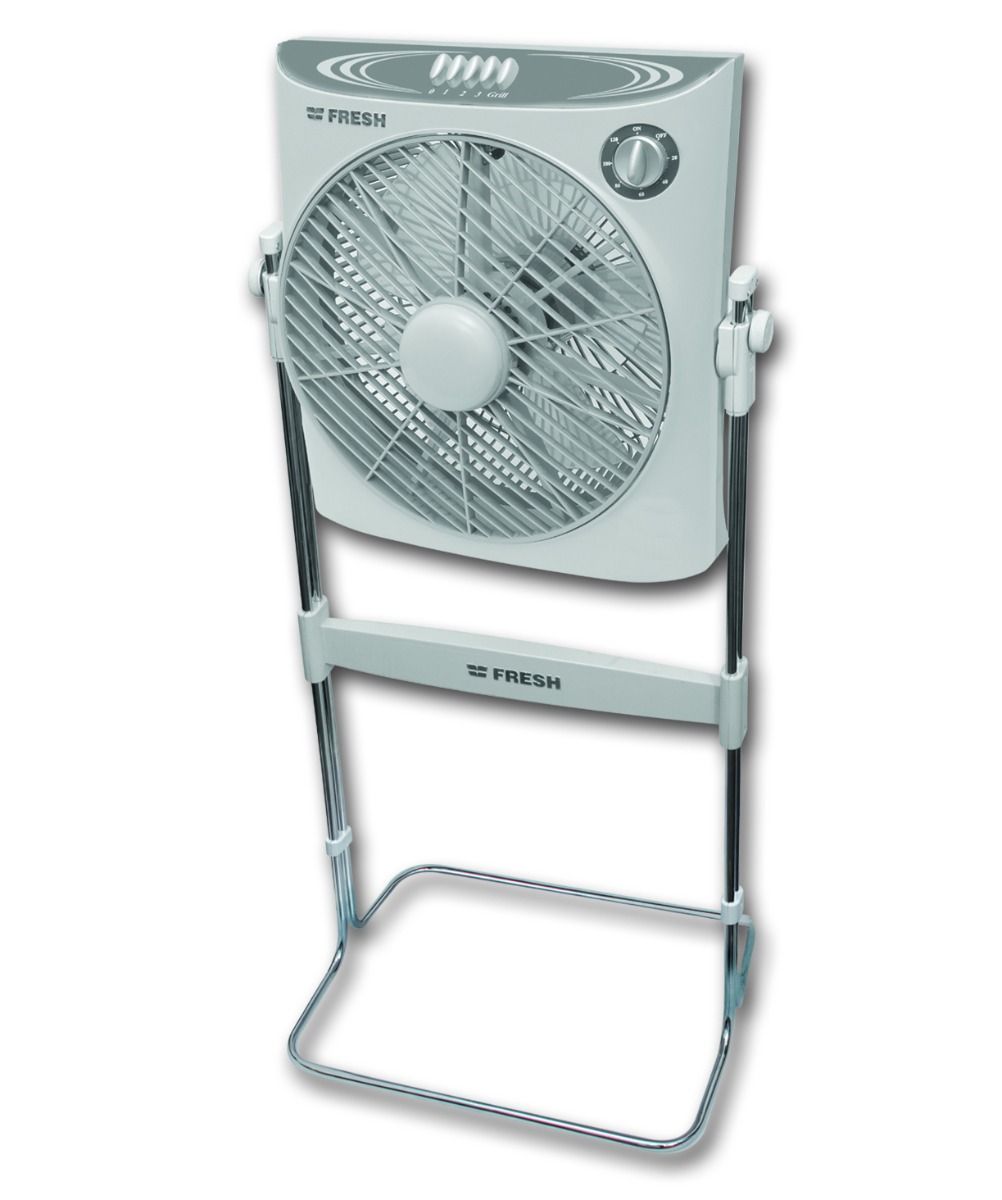 Fresh stand fan, moon-shaped, without remote