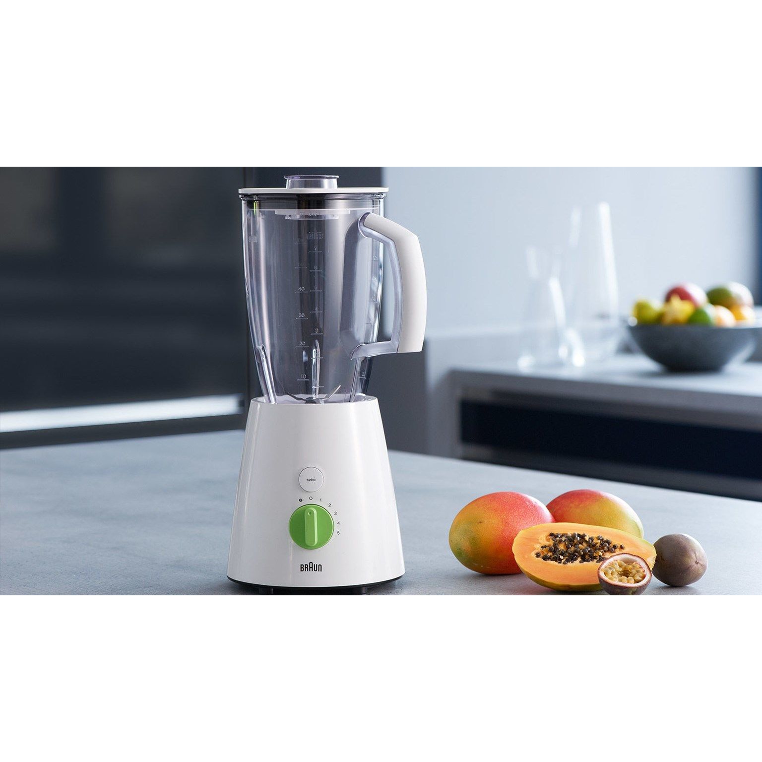 Brawn 800W Blender JB3010WH hover
