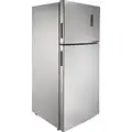 Fresh No-Frost Refrigerator, 2 Doors, 397 Liters, Digital, Stainless Steel, FNT-MS470YT - Silver