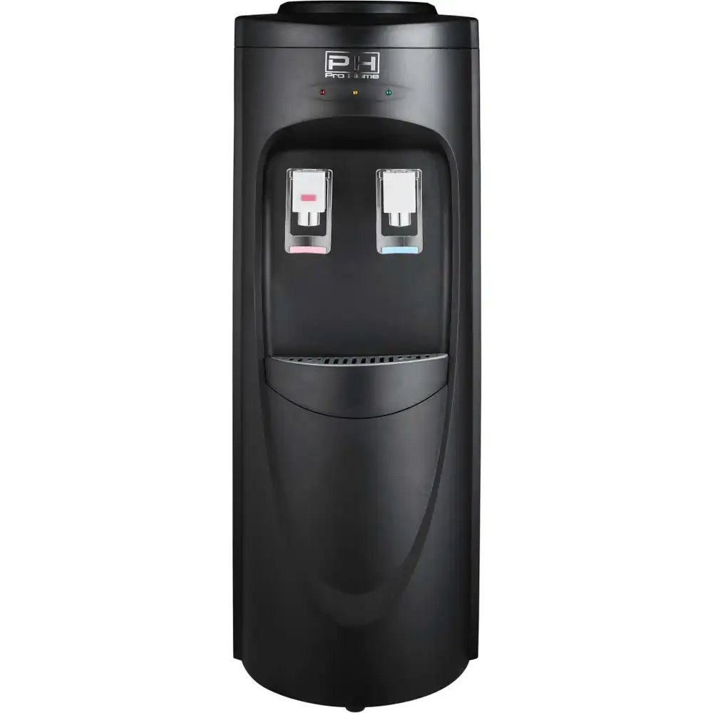 PH Water Dispenser, 2 Taps, Plastic, PH20WD - Black