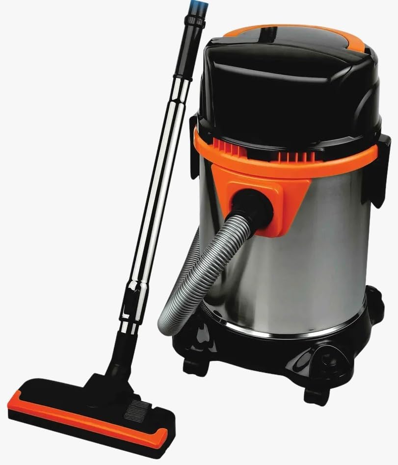 Black & White Barrel Vacuum Cleaner
