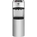 Water cooler with 3 taps, silver refrigerator, WD3TFSP.H hover