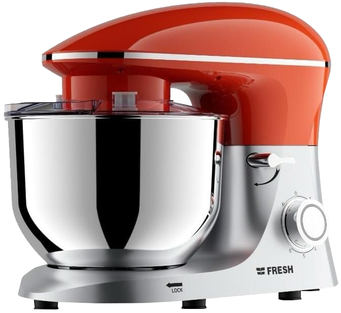 1800W 6L Stand Mixer – Orange (FSM-1800-OG)