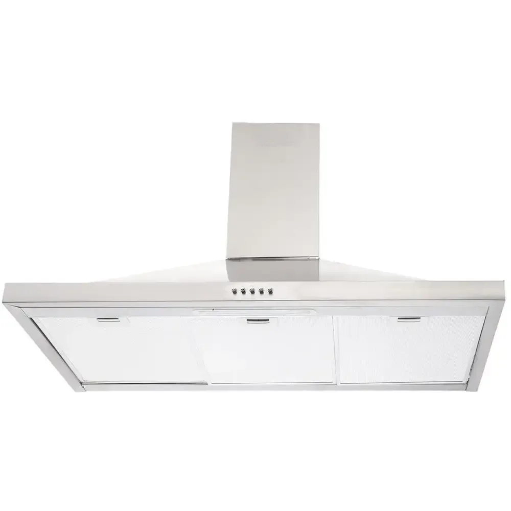 Pyramid cooker hood, 60*90, stainless, 2 motors