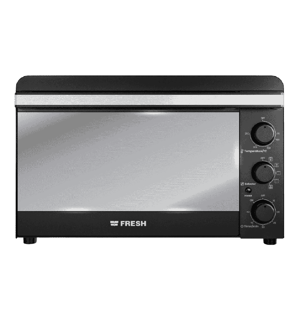 Fresh 55-Liter Black Oven