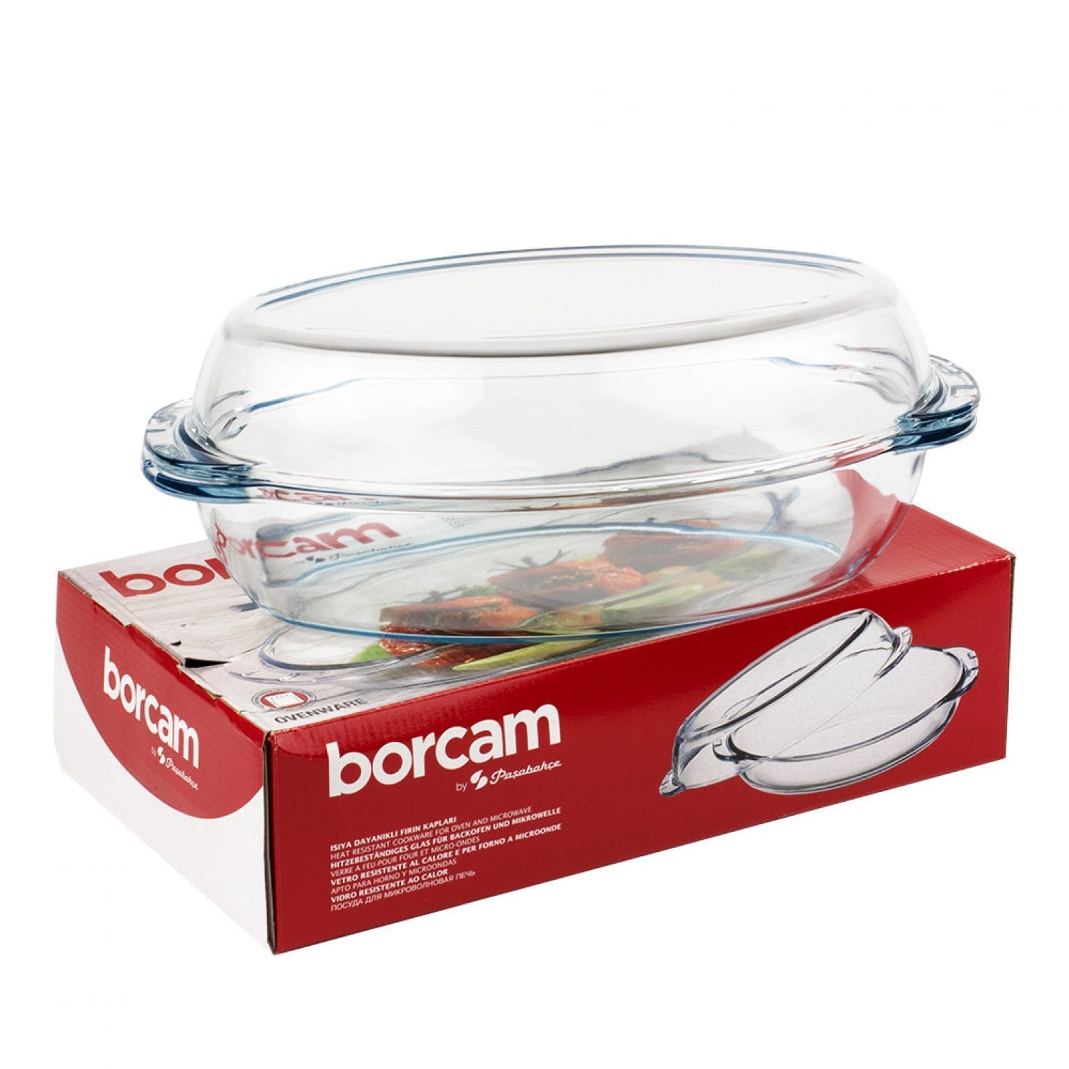 Pyrex oval casserole dish with lid TC-59022