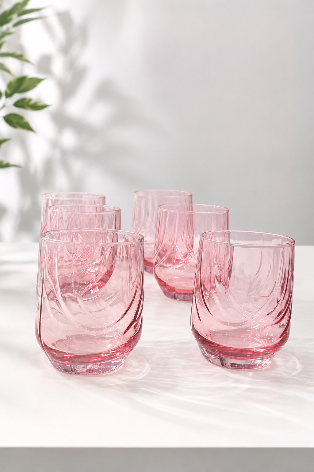 Set of 6 Elite Rose Tea Cups NB