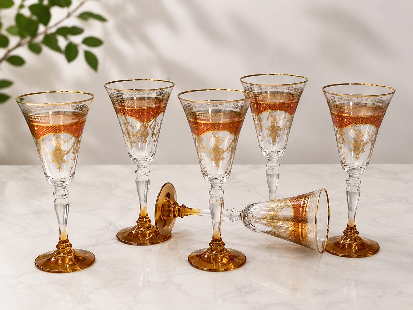 Set of 6 Victorisa juice glasses