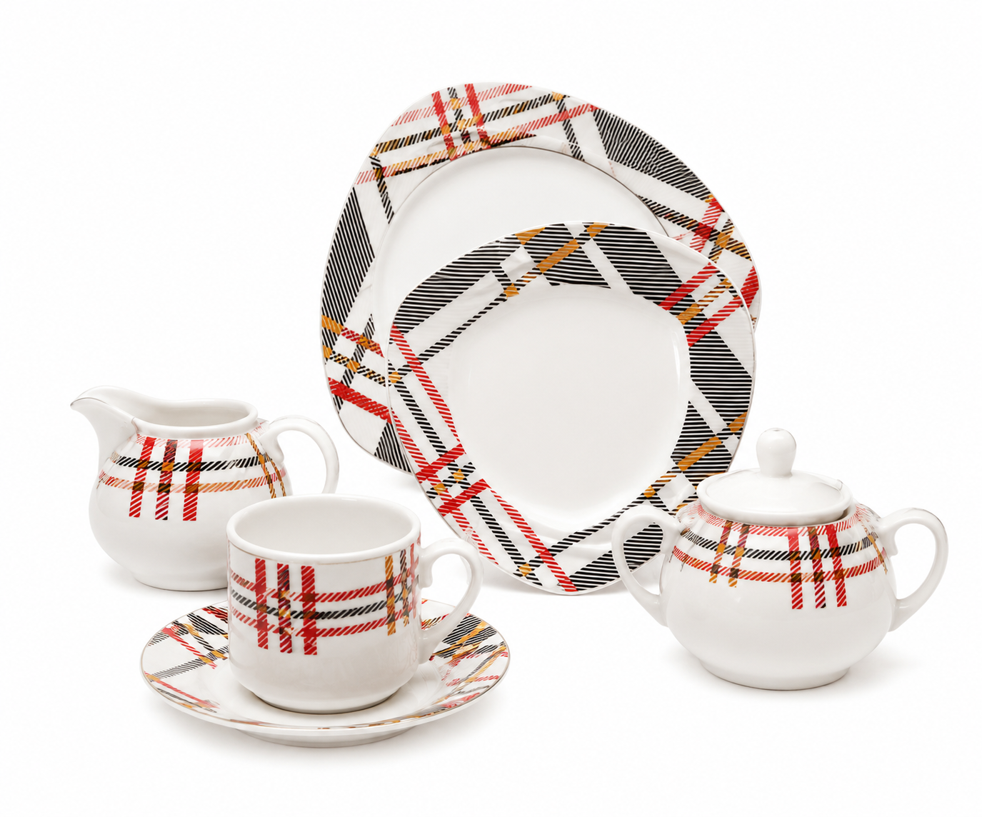 Rak Organic Triangle Breakfast Set 24 Pieces