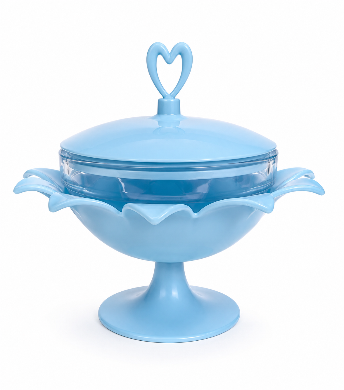 Terry Sugar Bowl on Stand (Model 1687)