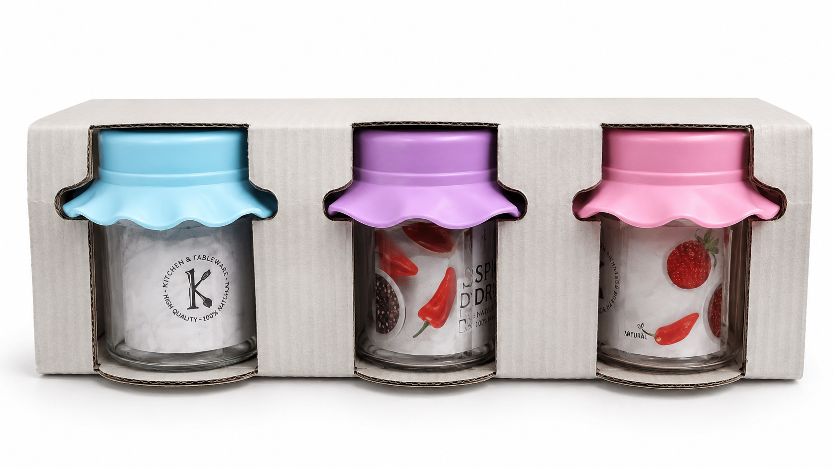 Jar Set (146 ml, 3 pieces) – 1657KI