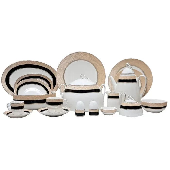 66-piece dinnerware set, Mix & Match cups