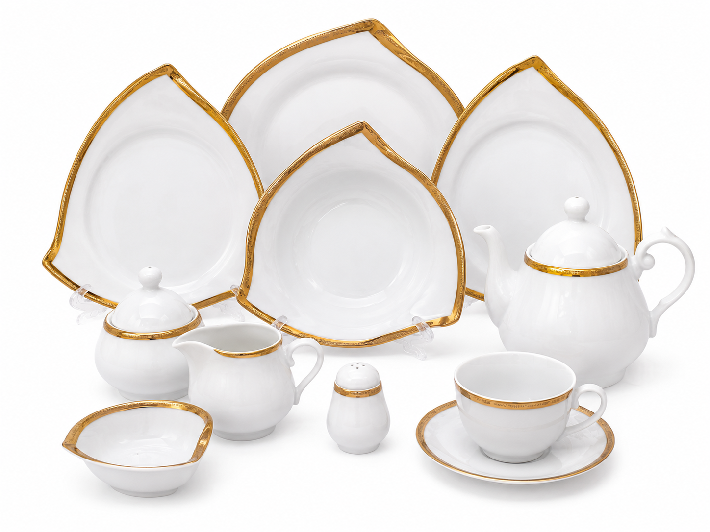 24-piece colorful dinner set