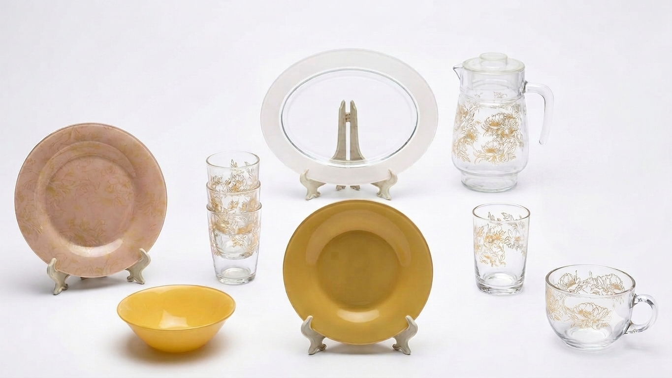 Luminarc 46-piece Cezanne Gold Emirati Set V6980