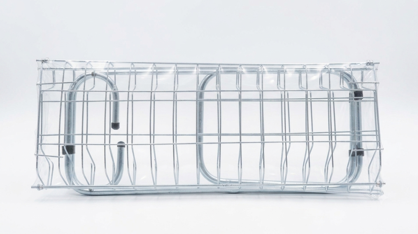 3-tier dish rack with drainer