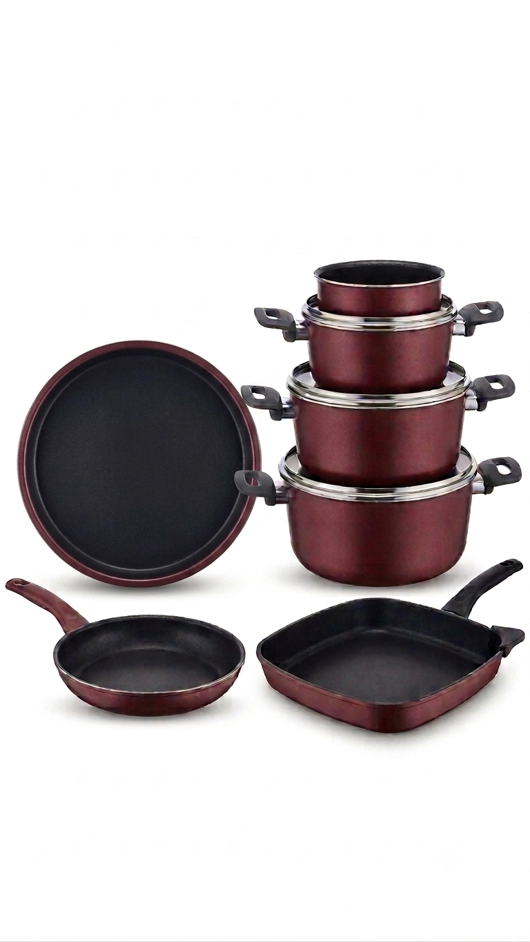 Tefal Armetal Cookware Set (18-22-26-30-Fry Pan 28-Grill 26-Casserole 30)