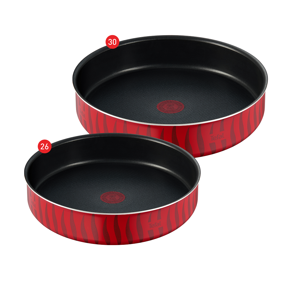 Tefal 2-piece Tempo oven tray set 26-30