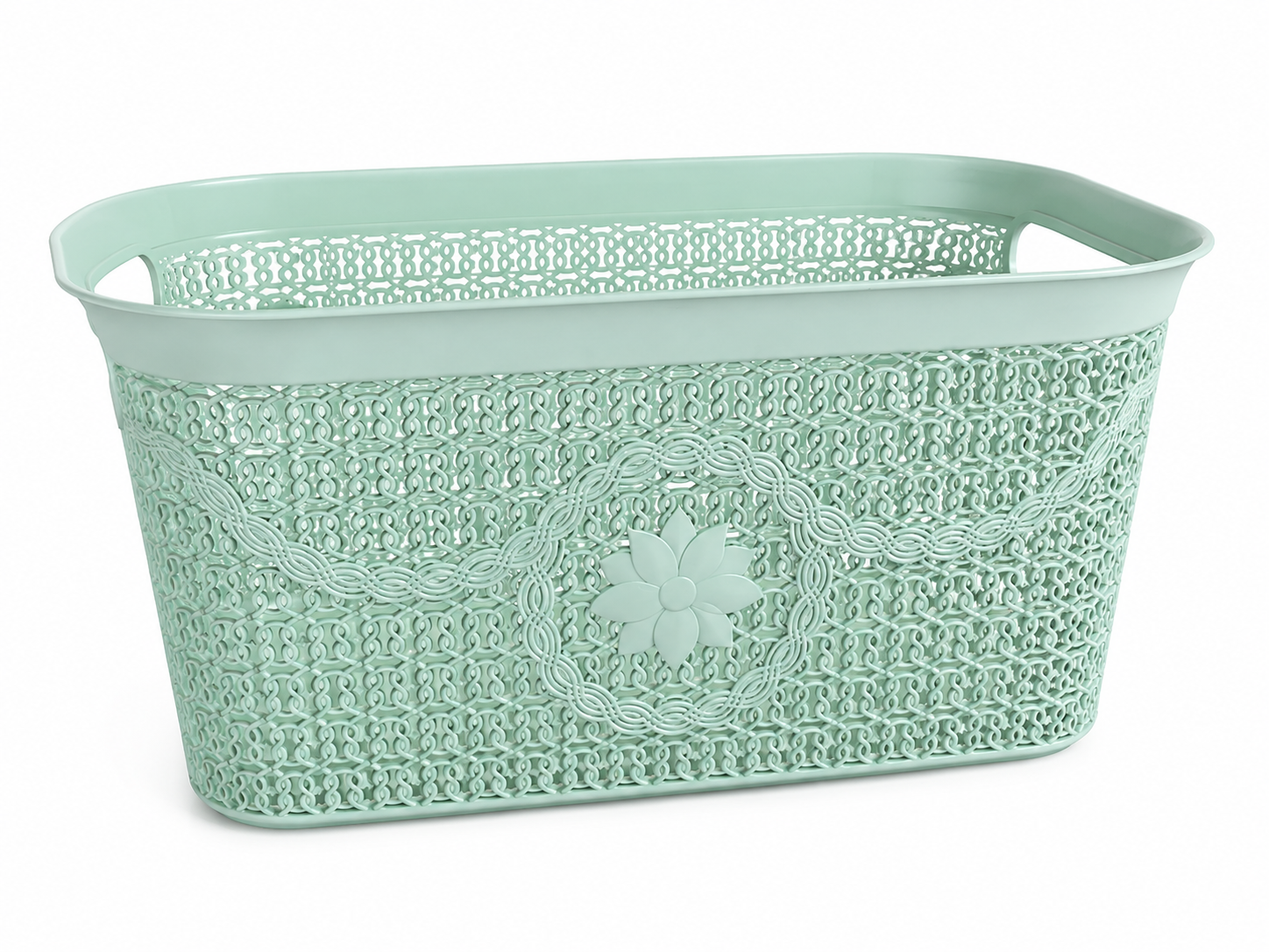 Turkish-made medium-sized basket without a lid (Model 161)