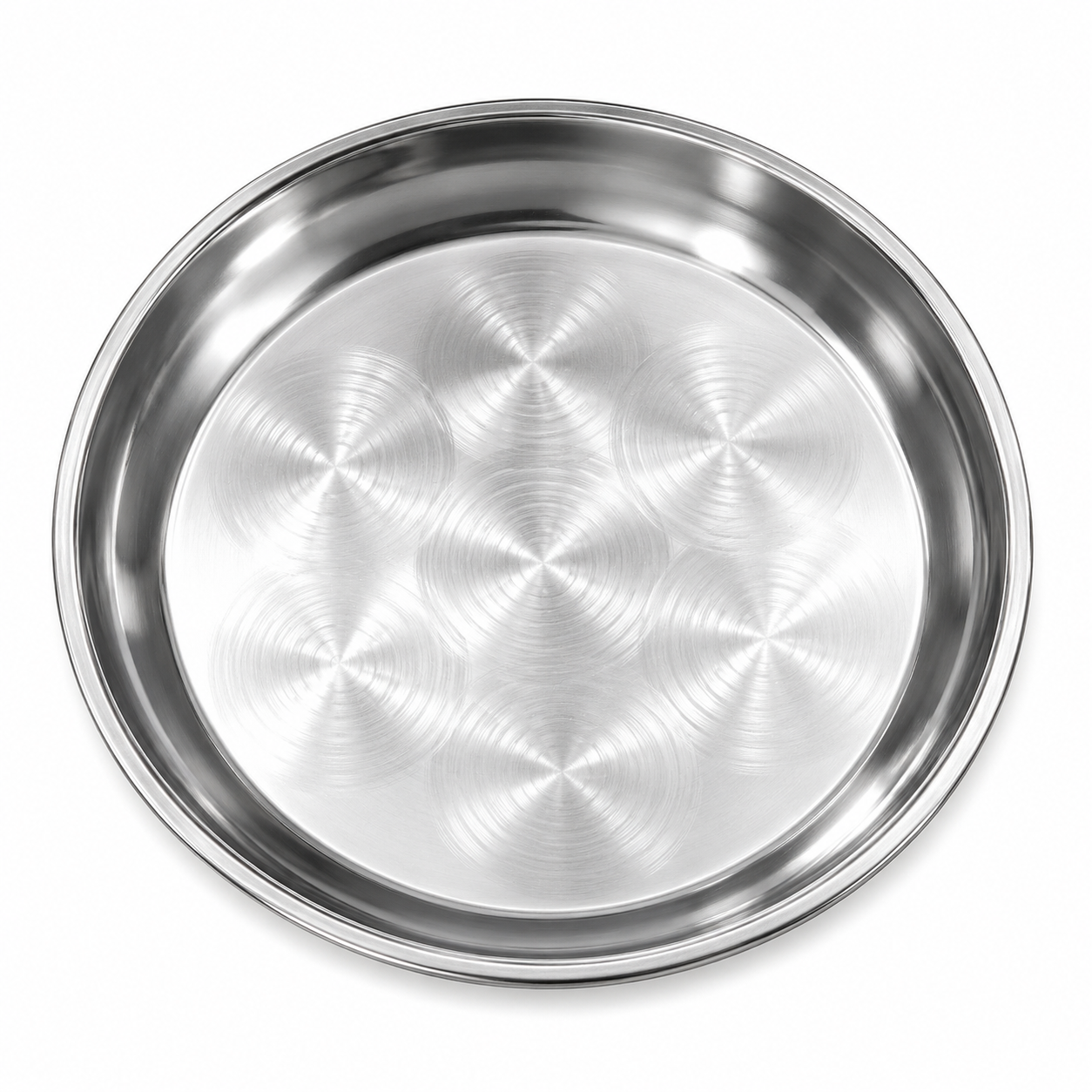 Medium stainless steel tea tray