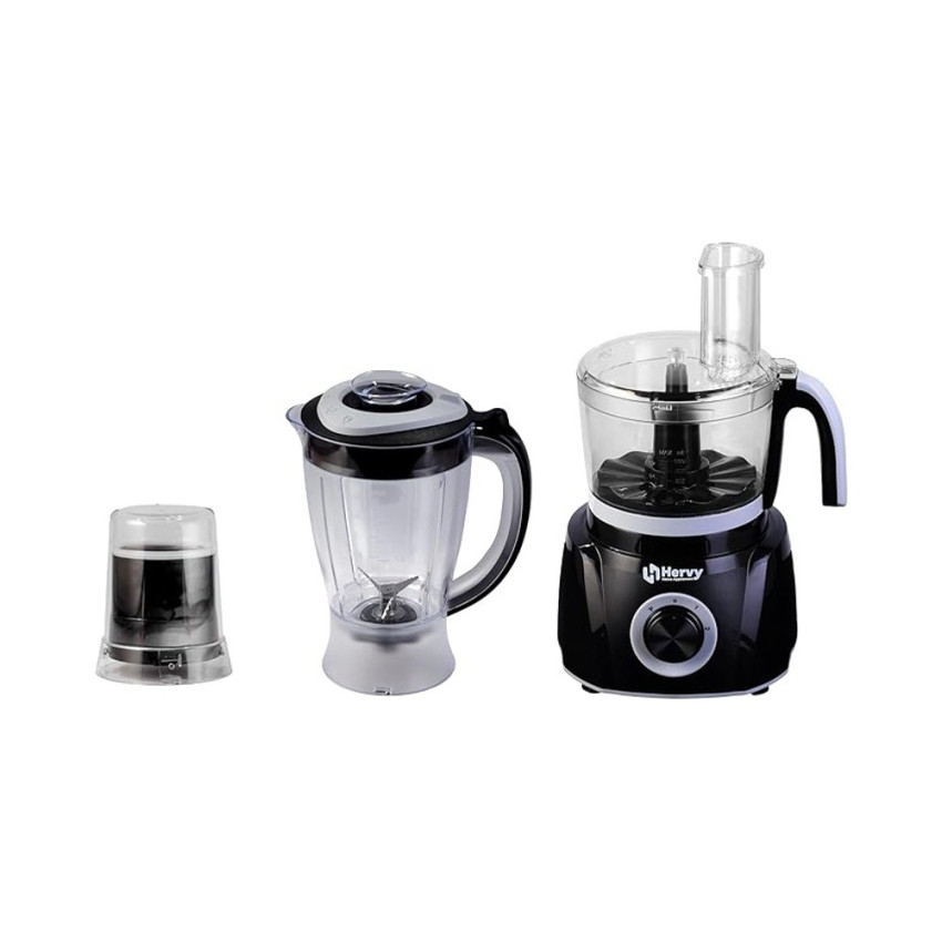 Herfy Food Processor 1000W 32 Functions - Multi Act Black hover