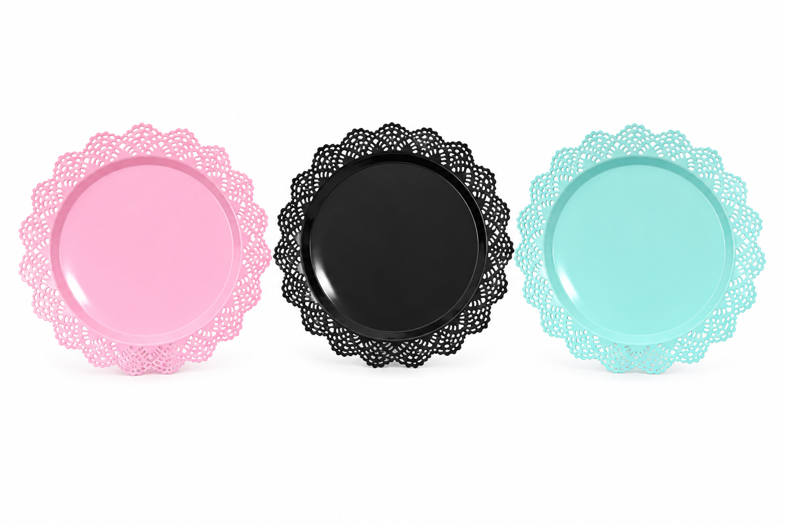 Lady lace tray