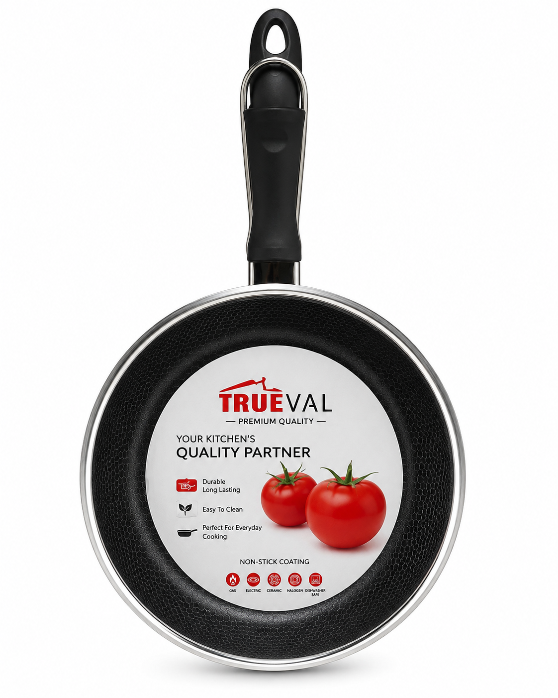 Trovall 3-piece mixed set, Sautés 2222 with mesh, frying pan, 16 pieces, gift