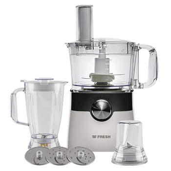 Fresh Food Processor 1000W Grey/Black FP402