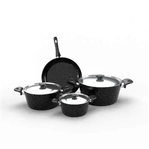 Diecast set, 7 pcs, round, plain