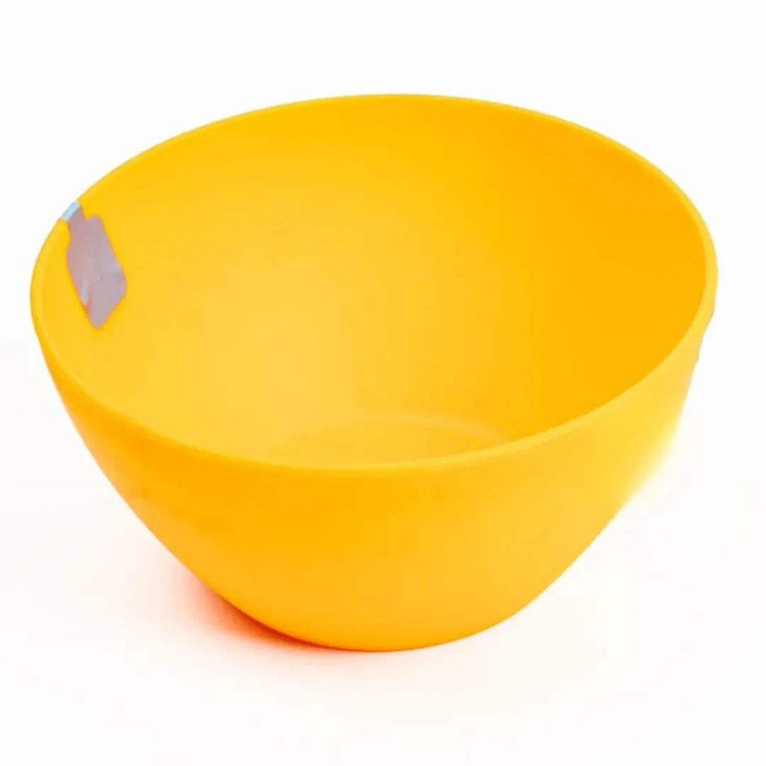 Small orange mixing bowl